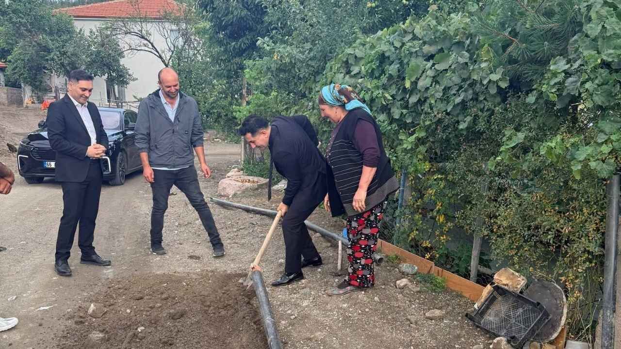 Yozgat’ta Kolanlı Köyünün İçme Suyu Şebekesi İçin Çalışmalar Sürüyor
