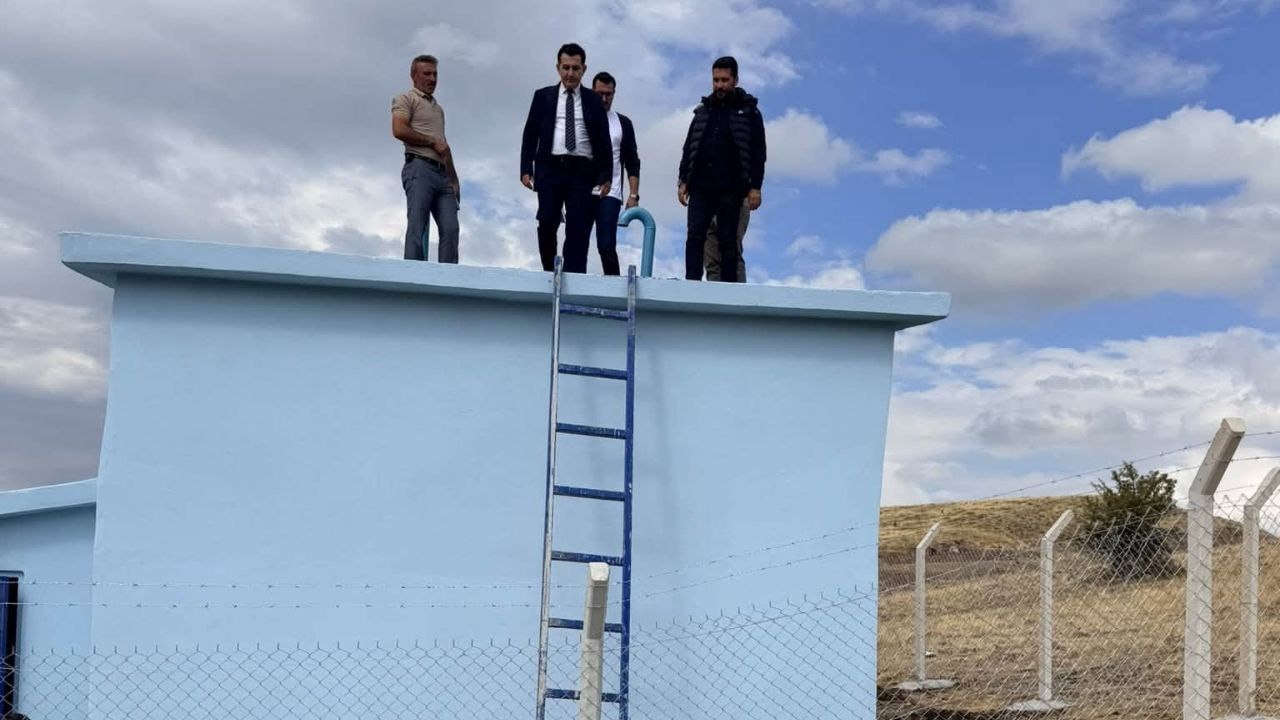 Yozgat’ta Köylerin İçme Suyu Yatırımları Yerinde İncelendi (1)