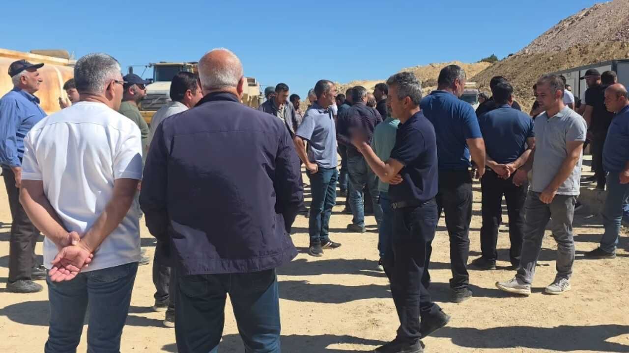 Yozgat'ta Maden İşçileri İsyanda Zengin Holding Baktı, Gariban İşçi Ağladı! (4)