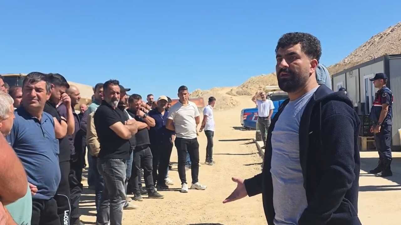 Yozgat'ta Maden İşçileri İsyanda Zengin Holding Baktı, Gariban İşçi Ağladı! (5)