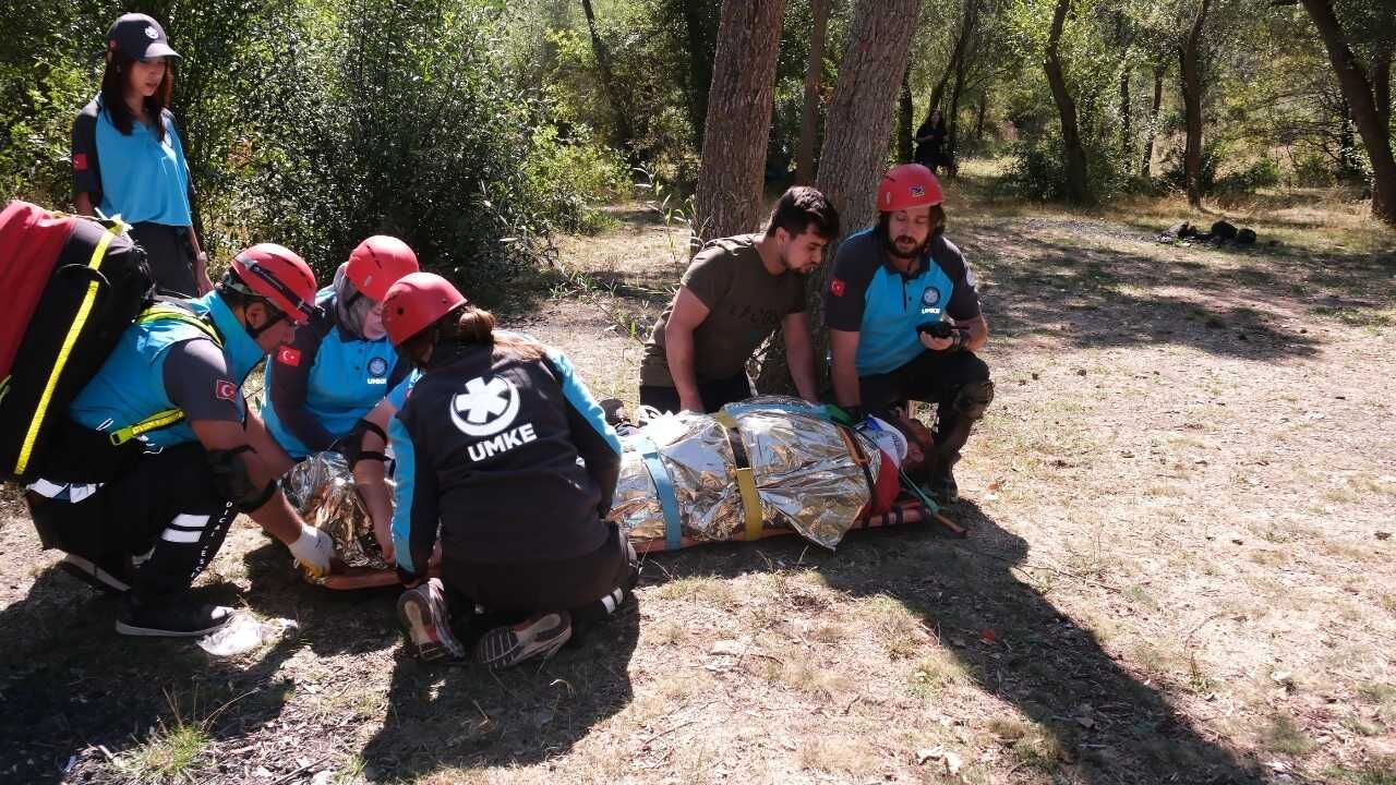 Yozgat'ta Nefes Kesen Umke Tatbikatı Baraj Patladı, Ekipler Zamanla Yarıştı (6)
