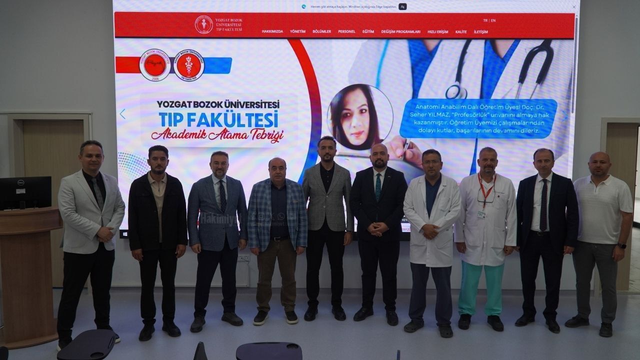 Yozgat'ta Tıp Eğitiminde Yeni Dönem! O Bina Hizmete Girdi (4)