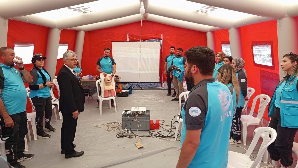 Yozgat’ta Umke Ekipleri Sahada! 3 Gün Sürecek Eğitim Ve Tatbikat Kampı Başladı