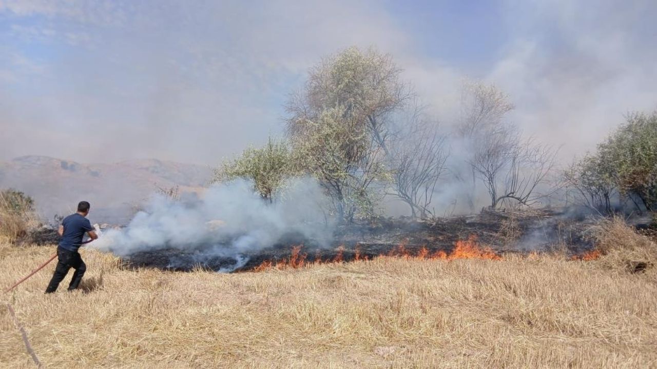 Yozgat’ta Yangın Paniği! 150 Dönüm Arazi Küle Döndü