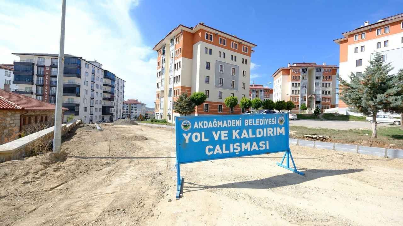 Akdağmadeni’nde Yol Hamlesi (1)