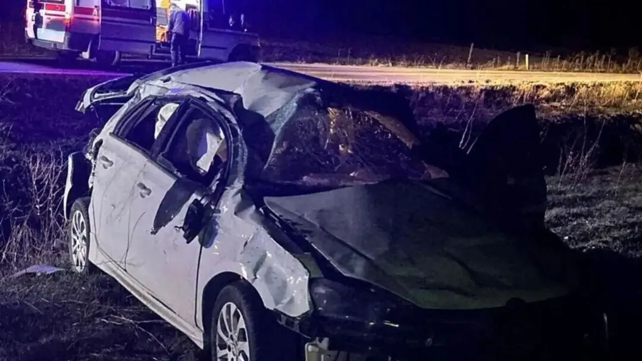 Yozgat Yolunda Feci Kaza: Dereye Uçtu