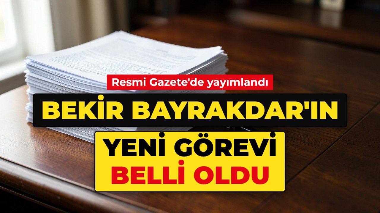 Bekir Bayrakdar kimdir, kaç yaşında, nereli? Gelir İdaresi Başkanı Bekir Bayrakdar'ın yeni görevi ne, nereye atandı?