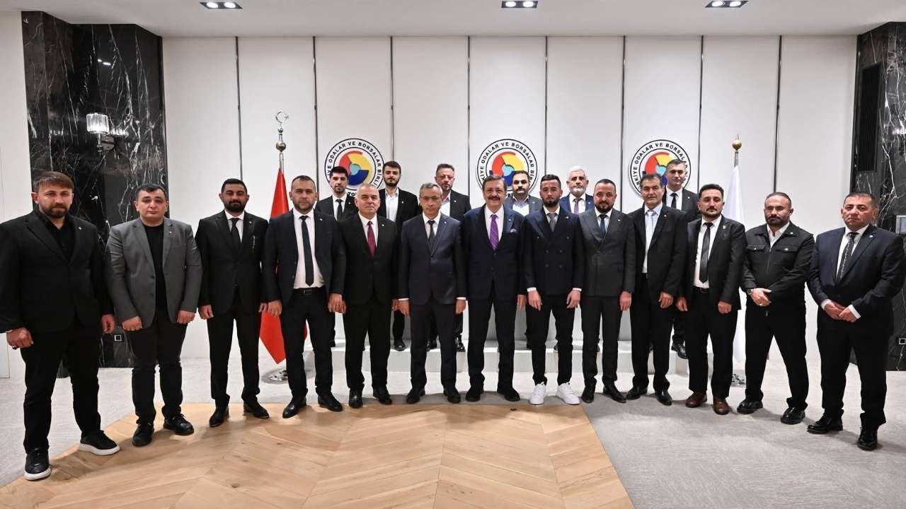 Sorgun Tso Yönetimi Tobb Başkanı Hisarcıklıoğlu’nu Ziyaret Etti