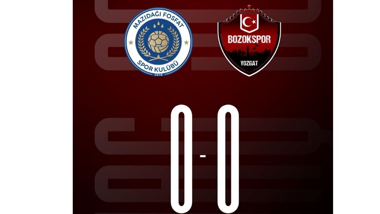 Yozgat Belediyesi Bozokspor Deplasmandan 1 Puanla Dönüyor