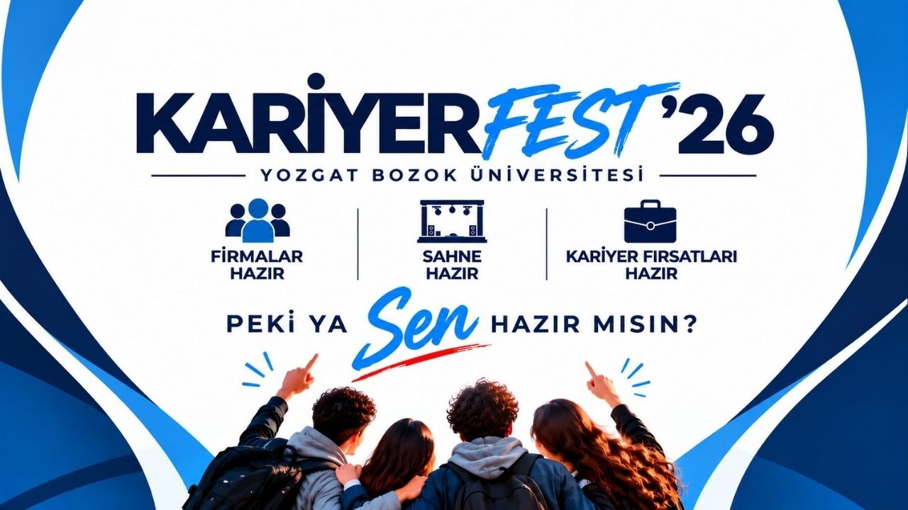 Yozgat Bozok Üniversitesi’nde Dev Etkinlik Kariyerfest’26 Başlıyor! (4)