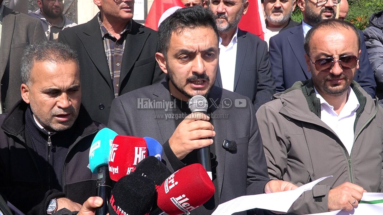 Yozgat Cumhuriyet Meydanı'ndan Gazze'ye Güçlü Destek (1)