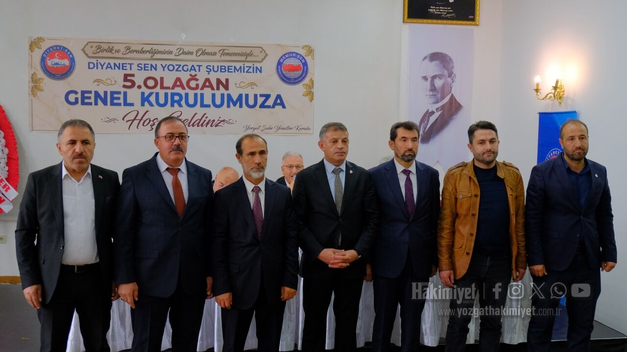 Yozgat Diyanet Sen 5. Olağan Genel Kurulu Başladı İşte Yönetim Listesi!2