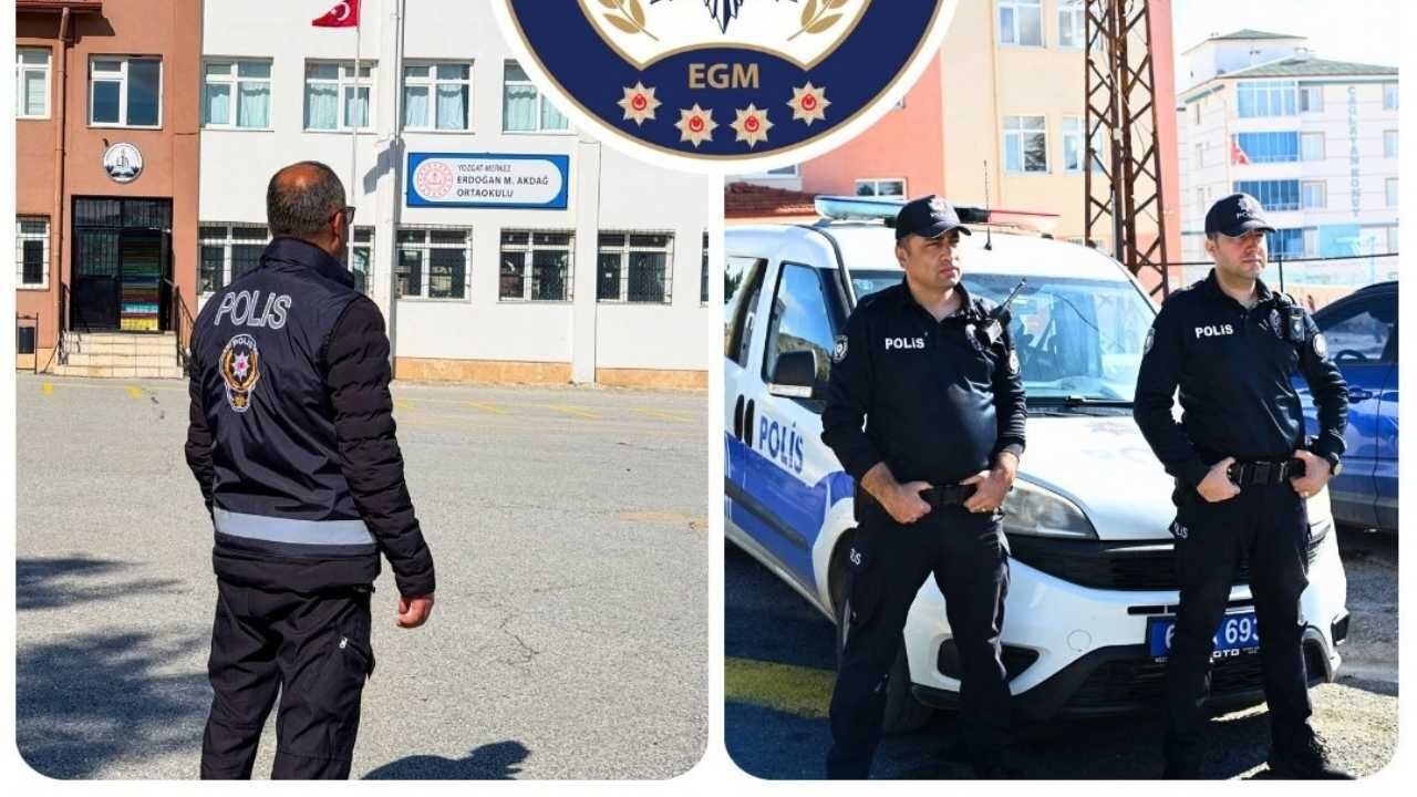 Yozgat Emniyeti’nden Okullarda Sıkı Güvenlik Tedbiri (1)