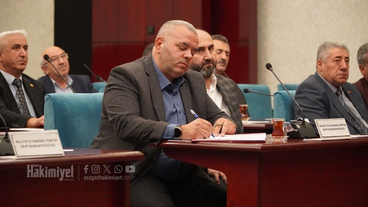 Yozgat İl Genel Meclisi'nden Gazze Tepkisi İnsanlık Suçu Kınandı (1)