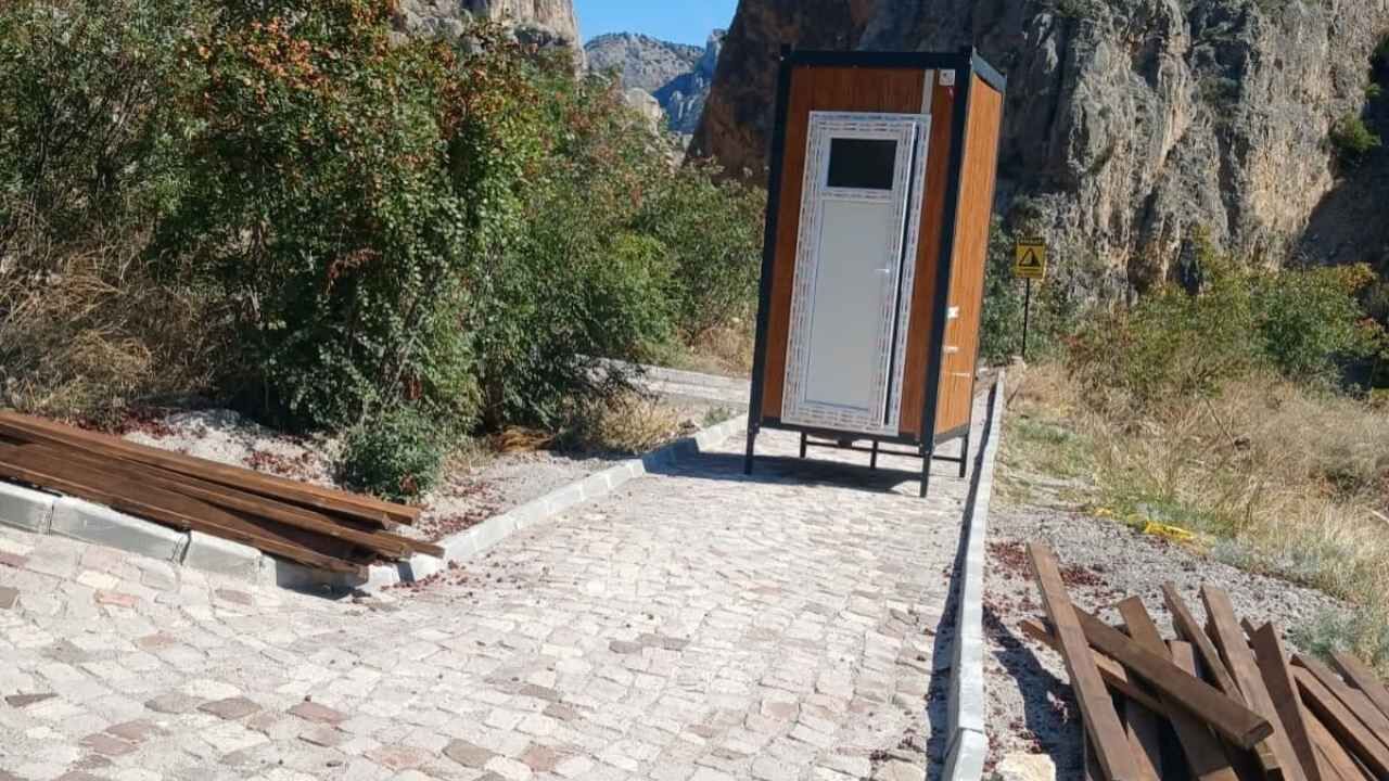 Yozgat'ın Doğa Harikası Kazankaya Orman Parkı Yenileniyor (2)