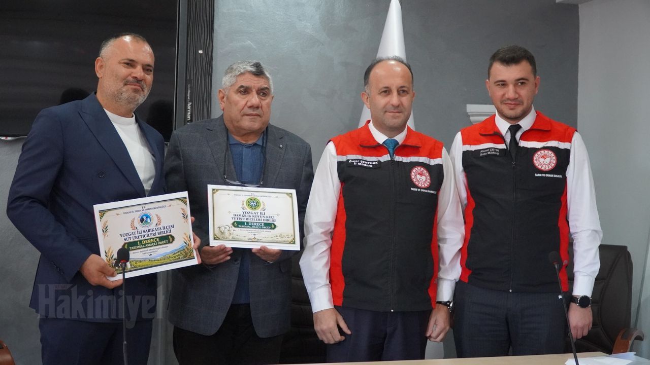 Yozgatlı Üreticiye Müjde Yüzde 70 Hibe İki Birliğe Verildi! (1)