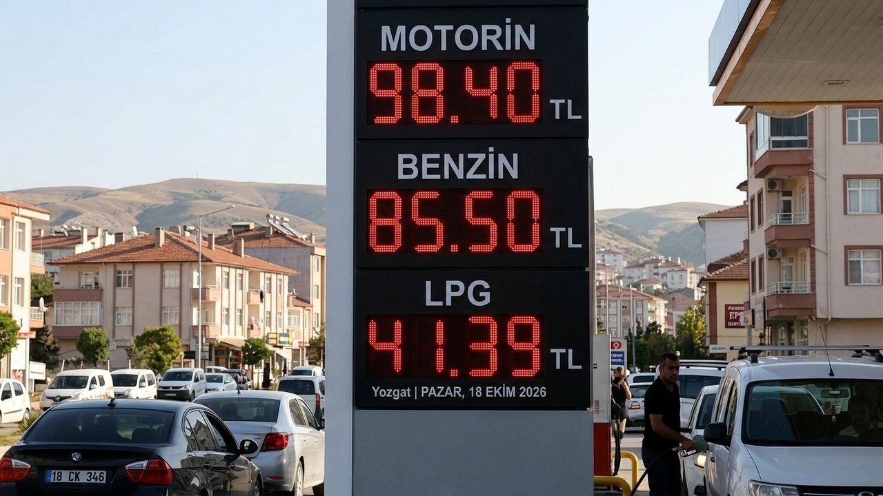 Yozgat'ta Araç Sahiplerini İlgilendiriyor İşte Yakıt Fiyatları (2)