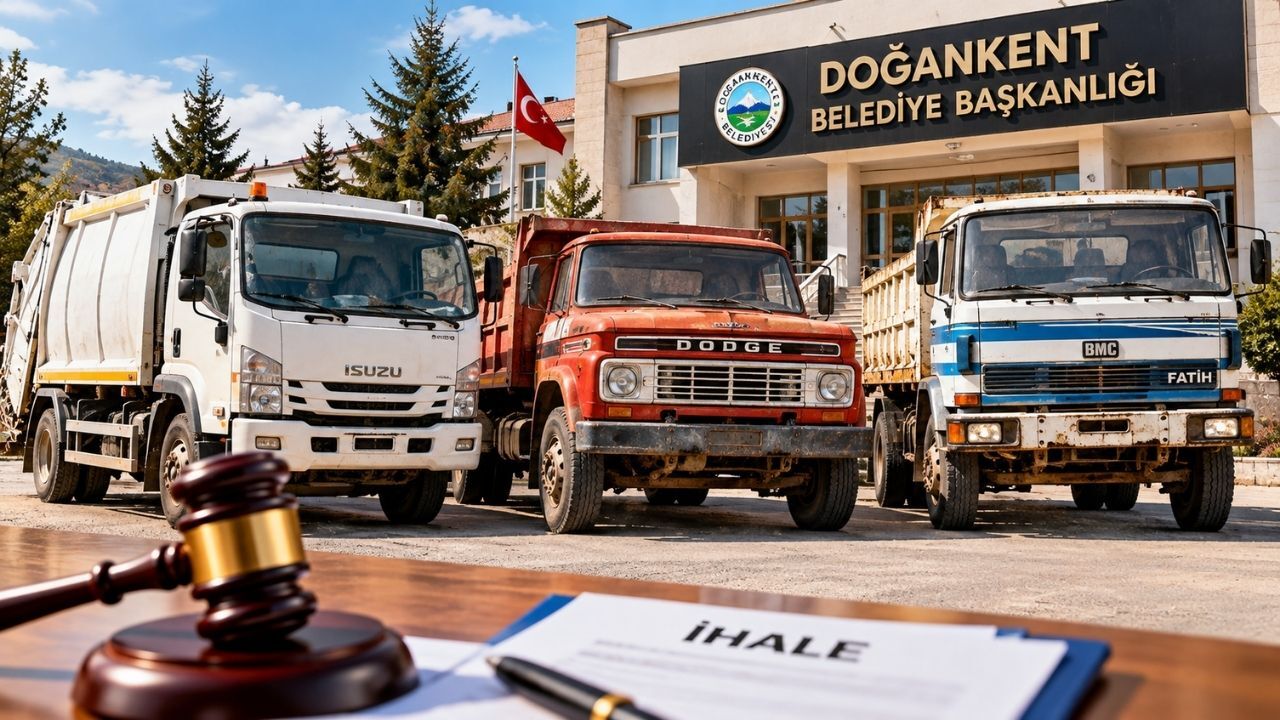 Yozgat'ta Belediye Duyurdu: 3 Kamyon 200 Bin TL'den Başlayan Fiyatlarla Satılacak!