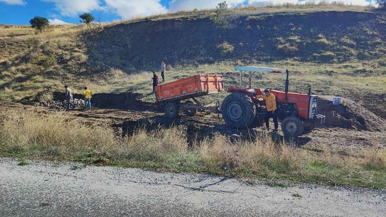Yozgat'ta İmece Usulü Yapılan Çeşmeler Dualarla Akıyor (1)