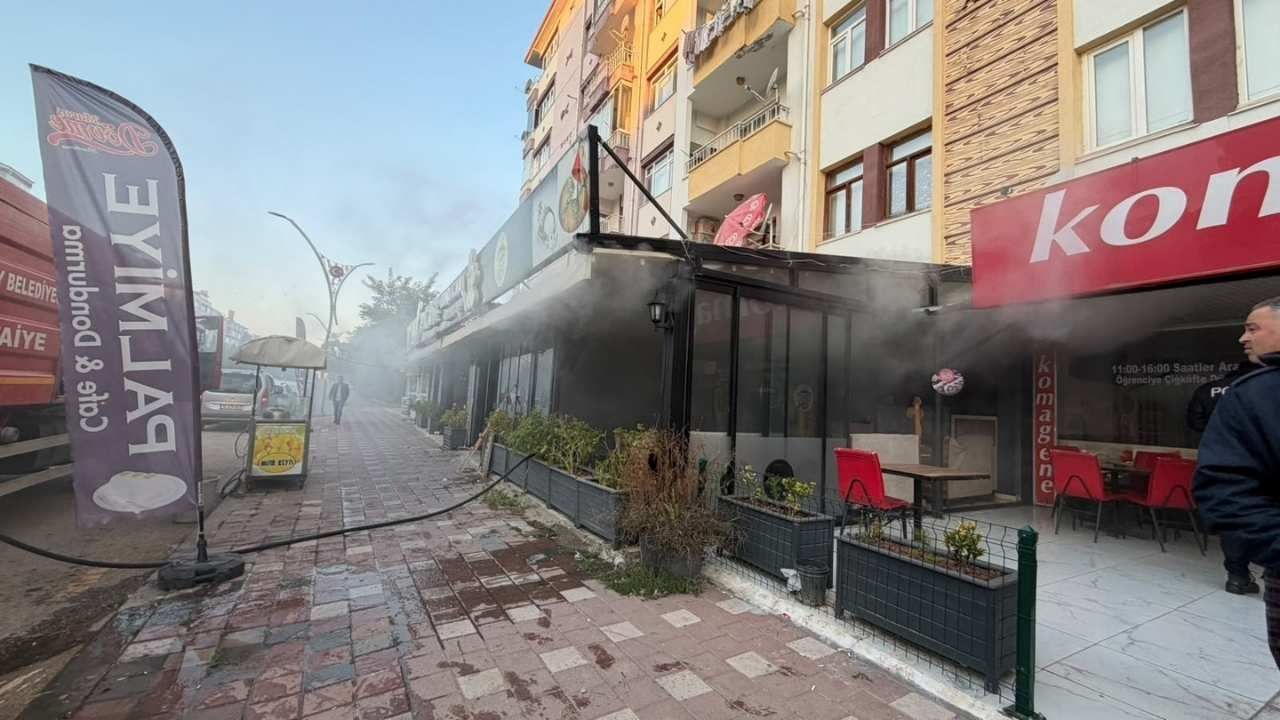 Yozgat’ta İş Yerinde Çıkan Yangın Korkuttu