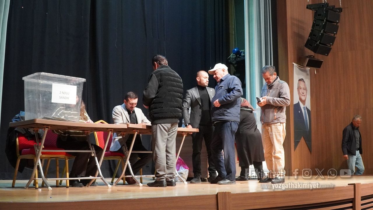 Yozgat'ta Yeni̇ Parti'nin İl Başkan Adayı Sandıkta Belirleniyor (4)